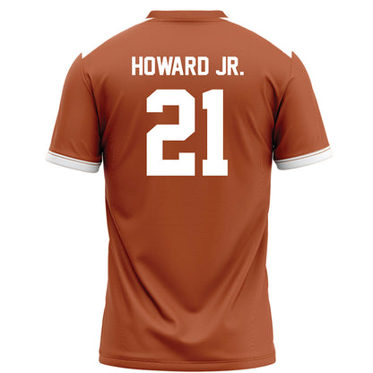Texas - NCAA Football : Hayward Howard Jr. - Orange Football Jersey-1