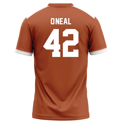 Texas - NCAA Football : Trott O'Neal - Orange Football Jersey-1