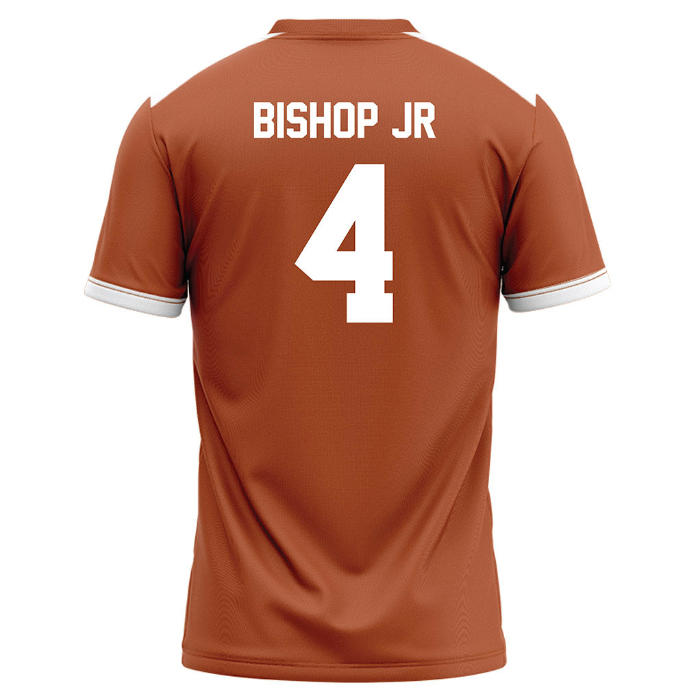 Texas - NCAA Football : Jermaine Bishop Jr - Orange Football Jersey-1