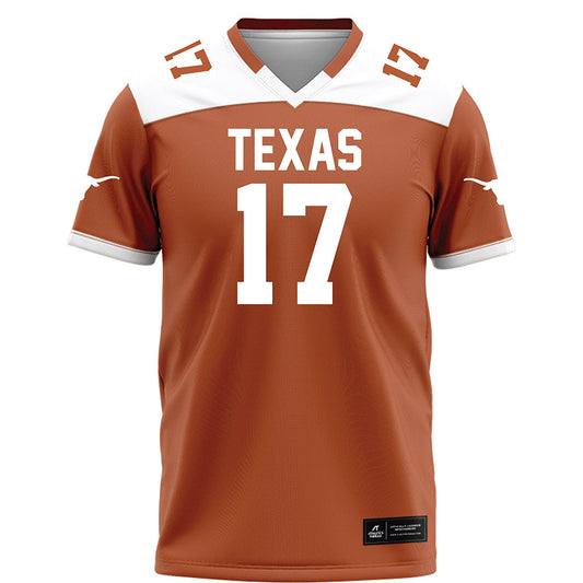Texas - NCAA Football : Daylan McCutcheon - Orange Football Jersey-0