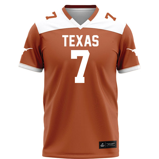 Texas - NCAA Football : Kaliq Lockett - Orange Football Jersey-0