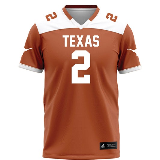 Texas - NCAA Football : Daylan Smothers - Orange Football Jersey-0