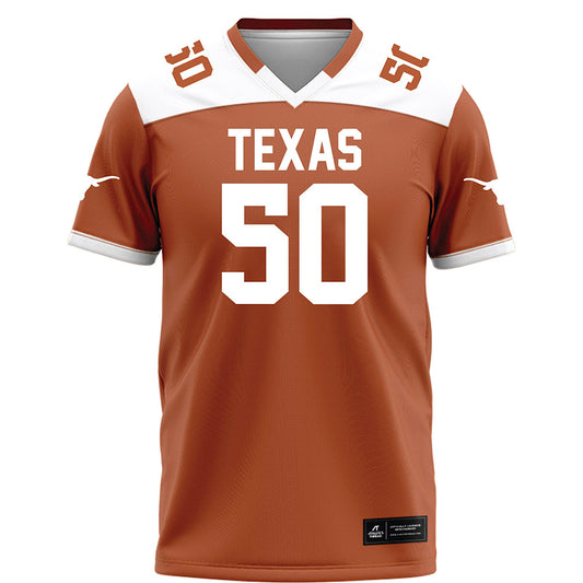 Texas - NCAA Football : Michael Flanagan - Orange Football Jersey