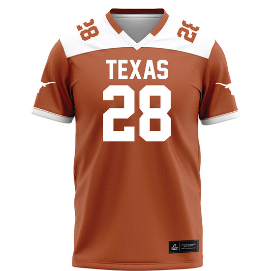 Texas - NCAA Football : Santana Wilson - Orange Football Jersey-0