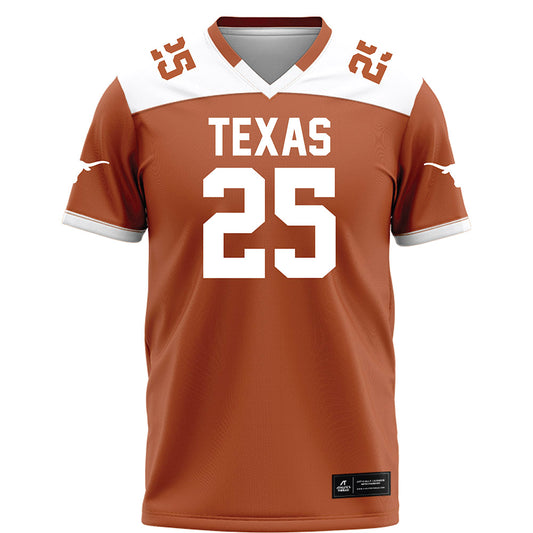 Texas - NCAA Football : Luke Dunham - Orange Football Jersey-0