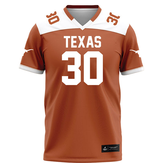 Texas - NCAA Football : Carson Marshall - Orange Football Jersey-0