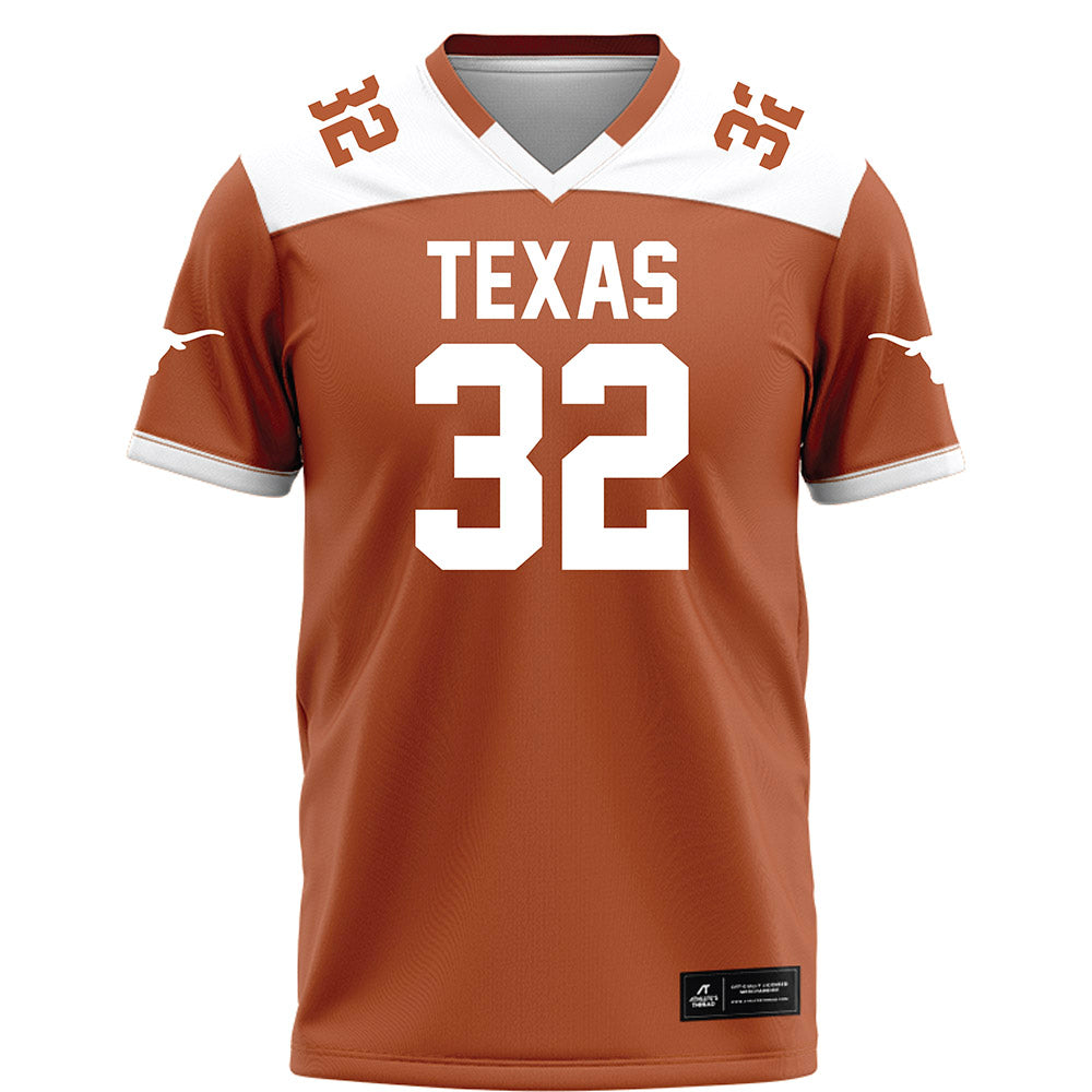 Texas - NCAA Football : Brady Sarkisian - Orange Football Jersey-0