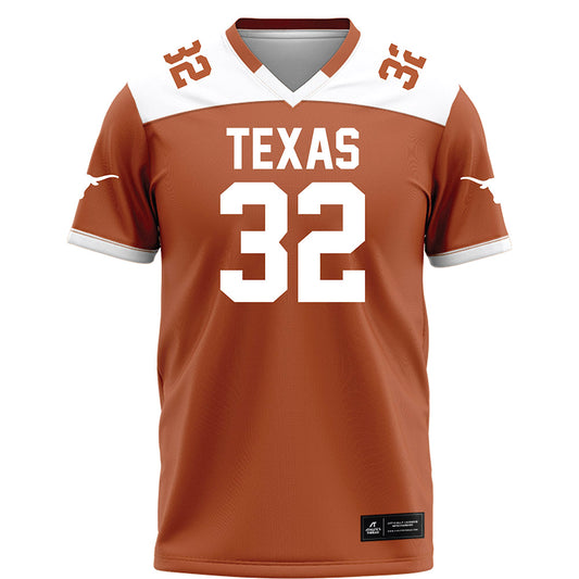 Texas - NCAA Football : Brady Sarkisian - Orange Football Jersey-0