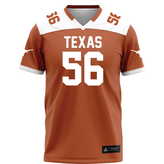 Texas - NCAA Football : Dylan Sikorski - Orange Football Jersey-0