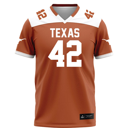 Texas - NCAA Football : Trott O'Neal - Orange Football Jersey-0