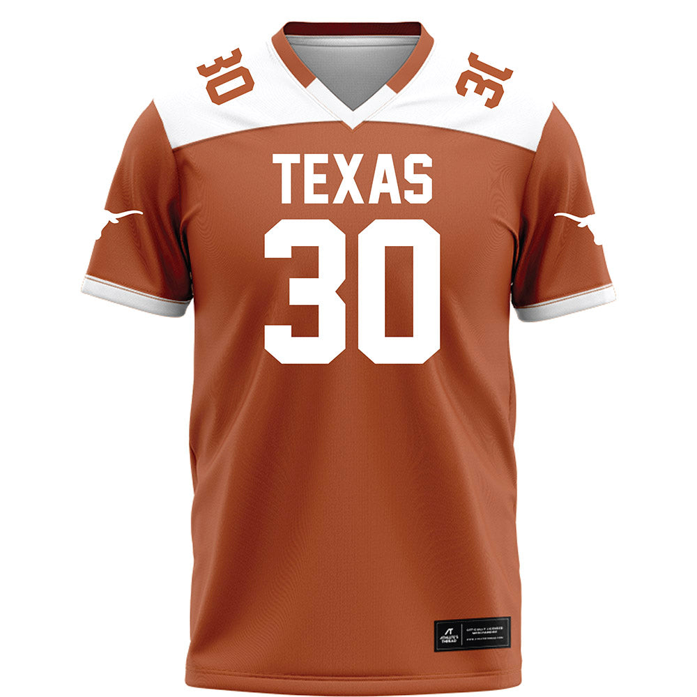 Texas - NCAA Football : Rocky Cummings - Orange Football Jersey-0