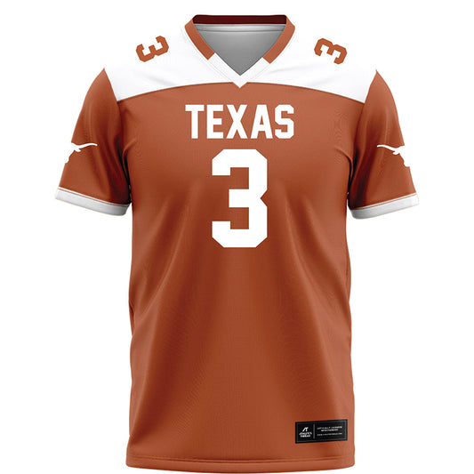 Texas - NCAA Football : Rasheem Biles - Orange Football Jersey-0