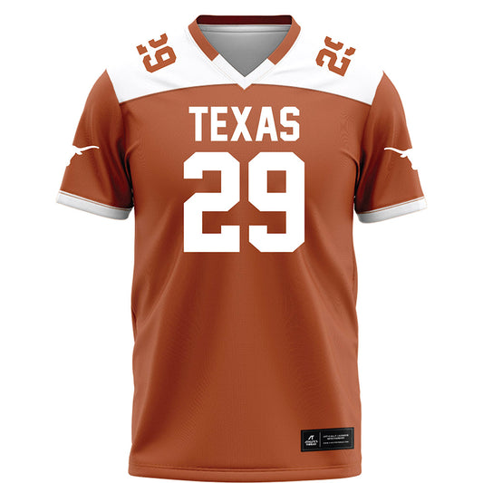 Texas - NCAA Football : Graceson Littleton - Orange Football Jersey-0