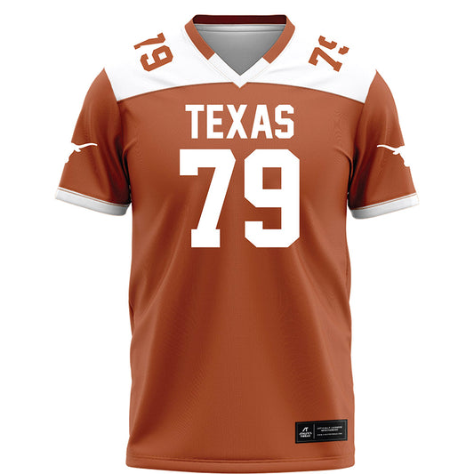 Texas - NCAA Football : Jonte Newman - Orange Football Jersey-0