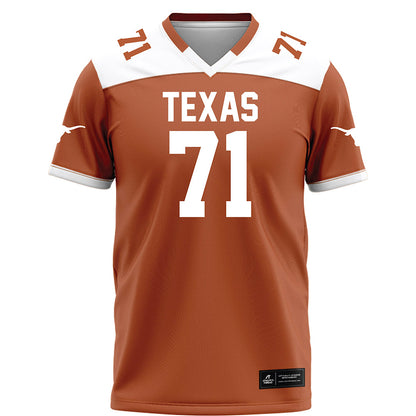 Texas - NCAA Football : Melvin Siani - Orange Football Jersey-0