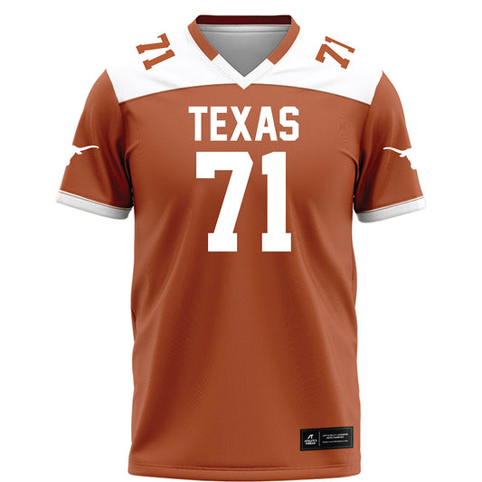 Texas - NCAA Football : Melvin Siani - Orange Football Jersey-0