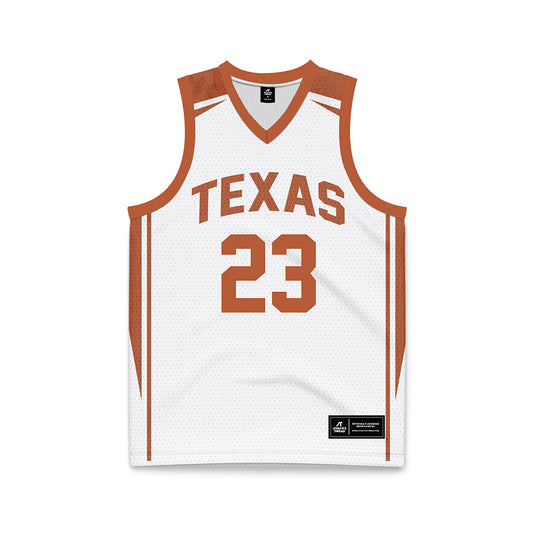 Texas - NCAA Women's Basketball : Aaliyah Crump - White Basketball Jersey-0