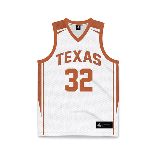 Texas - NCAA Women's Basketball : Teya Sidberry - White Basketball Jersey-0