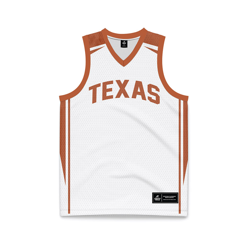 Texas - NCAA Women's Basketball : Isi Etute - White Basketball Jersey-0
