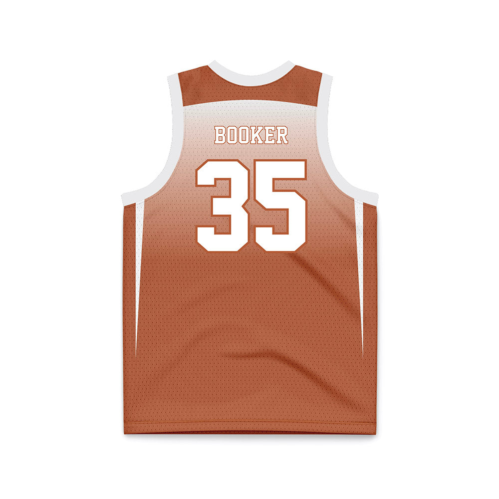 Texas - NCAA Women's Basketball : Madison Booker - Orange Basketball Jersey-1