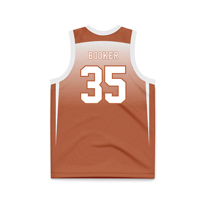 Texas - NCAA Women's Basketball : Madison Booker - Orange Basketball Jersey-1