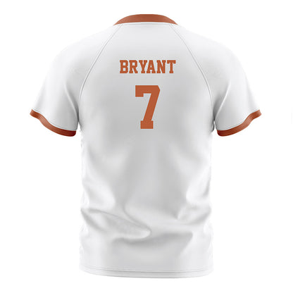 Texas - NCAA Women's Soccer : Audrey Bryant - White Soccer Jersey-1