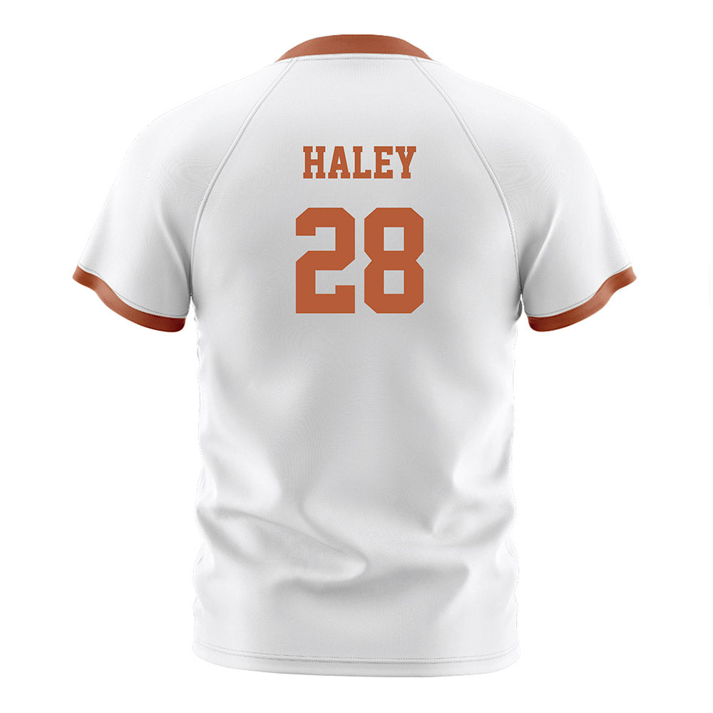 Texas - NCAA Women's Soccer : Amaya Haley - White Soccer Jersey-1