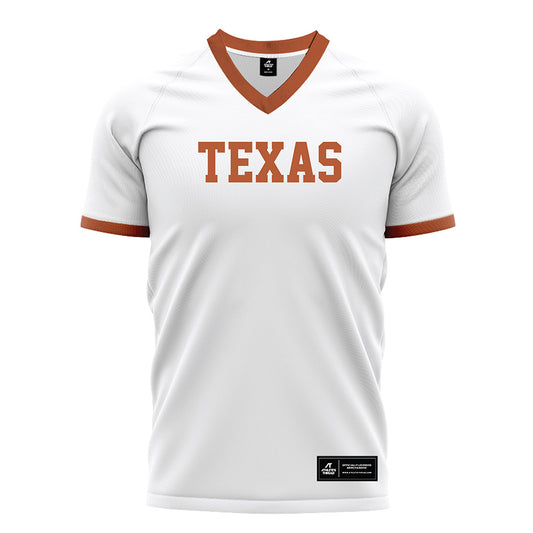 Texas - NCAA Women's Soccer : Hannah Tate - White Soccer Jersey-0