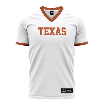 Texas - NCAA Women's Soccer : Ava McDonald - White Soccer Jersey-0