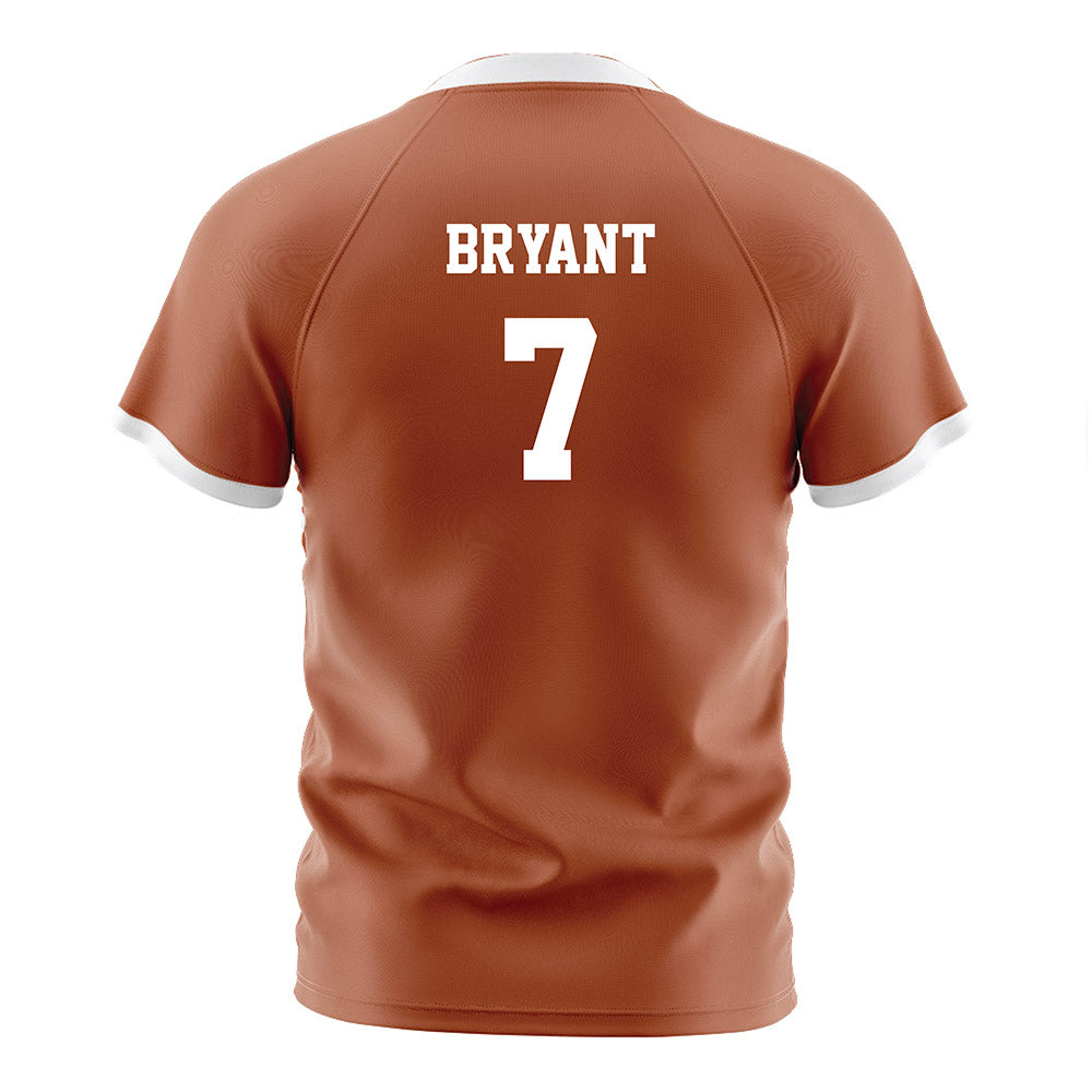 Texas - NCAA Women's Soccer : Audrey Bryant - Orange Soccer Jersey-1