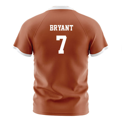Texas - NCAA Women's Soccer : Audrey Bryant - Orange Soccer Jersey-1