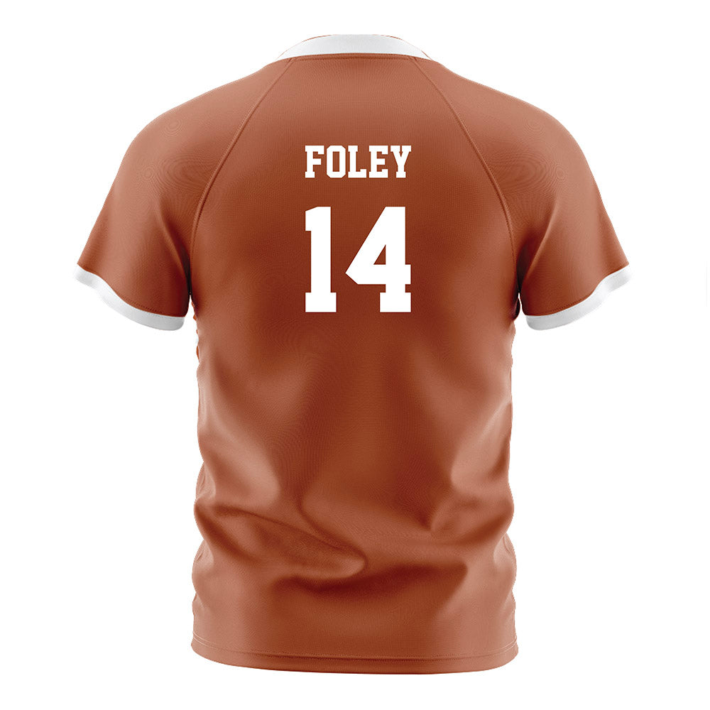 Texas - NCAA Women's Soccer : Lola Foley - Orange Soccer Jersey-1