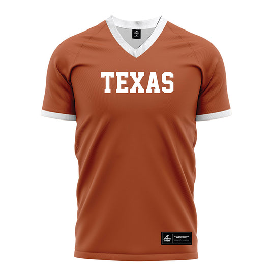 Texas - NCAA Women's Soccer : Ava McDonald - Orange Soccer Jersey-0