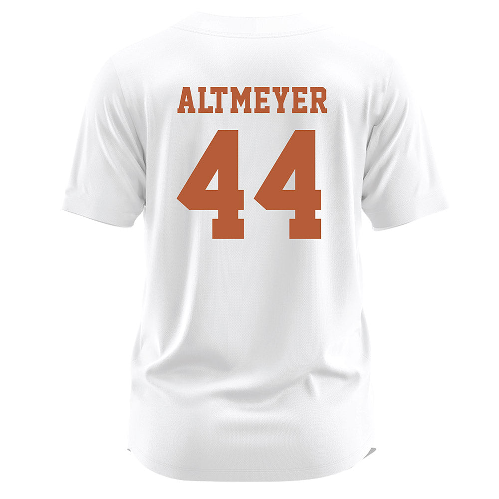 Texas - NCAA Softball : Kaiah Altmeyer - White Jersey-1