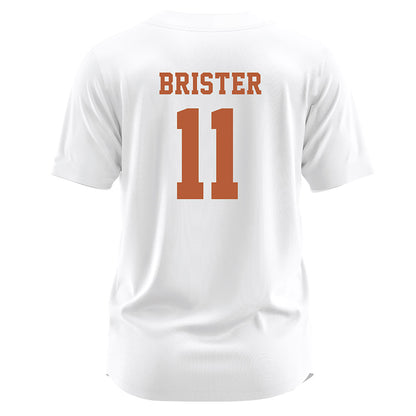 Texas - NCAA Softball : Shylien Brister - White Jersey-1
