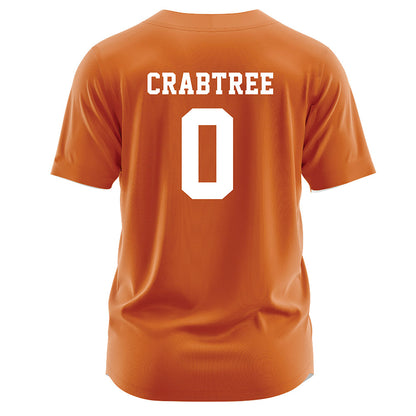 Texas - NCAA Softball : Caigan Crabtree - Orange Jersey-1