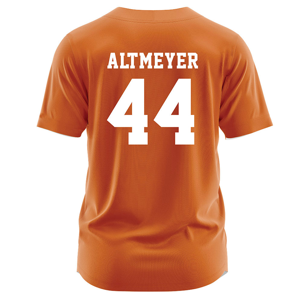 Texas - NCAA Softball : Kaiah Altmeyer - Orange Jersey-1