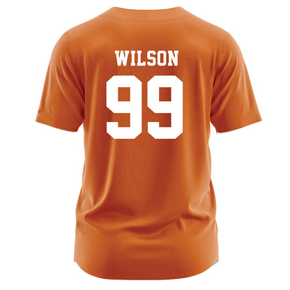 Texas - NCAA Softball : Aundrea Wilson - Orange Jersey-1