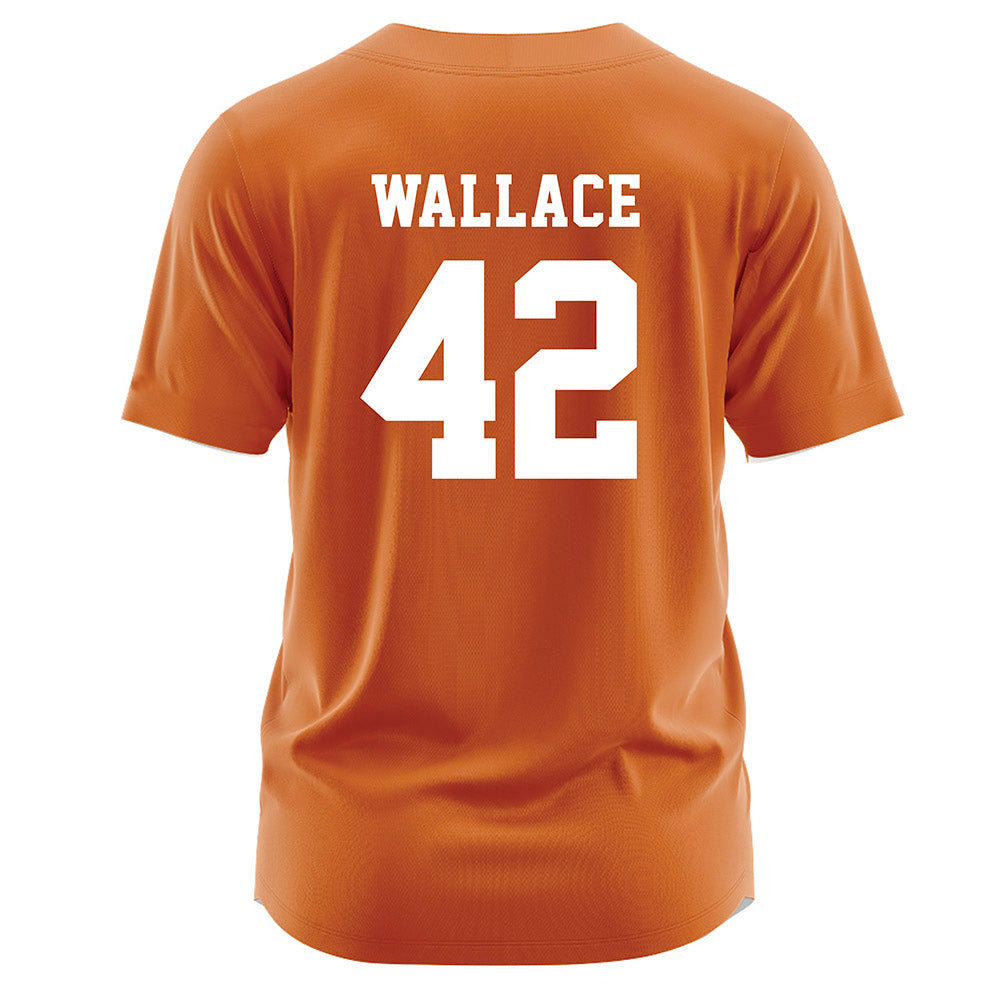 Texas - NCAA Softball : Anne Wallace - Orange Jersey-1