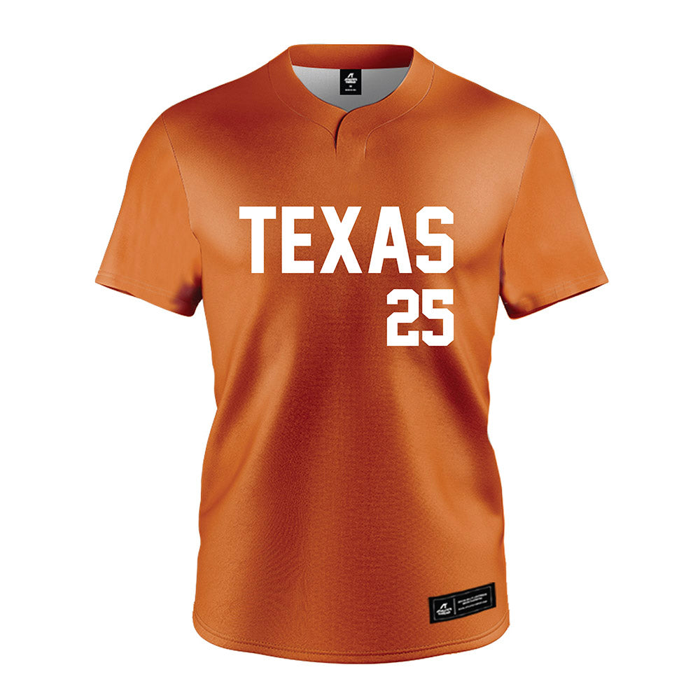 Texas - NCAA Softball : Cambria Salmon - Orange Jersey-0