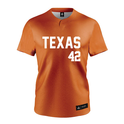 Texas - NCAA Softball : Anne Wallace - Orange Jersey-0