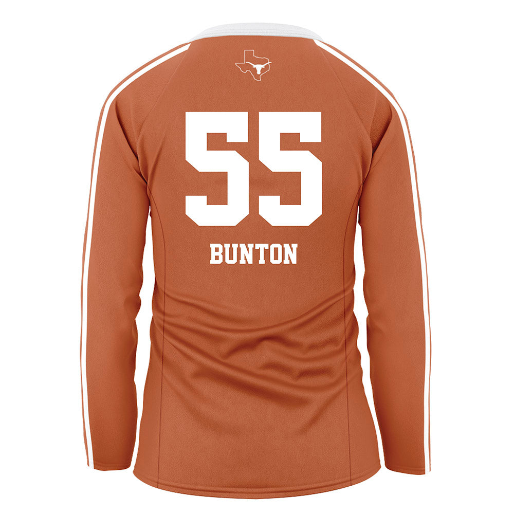 Texas - NCAA Women's Volleyball : Nya Bunton - Orange Volleyball Jersey-1