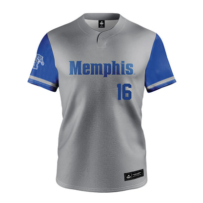 Memphis - NCAA Baseball : Marcus Smith - Grey Jersey-0