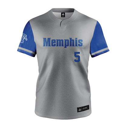 Memphis - NCAA Baseball : Caden Robinson - Grey Jersey-0