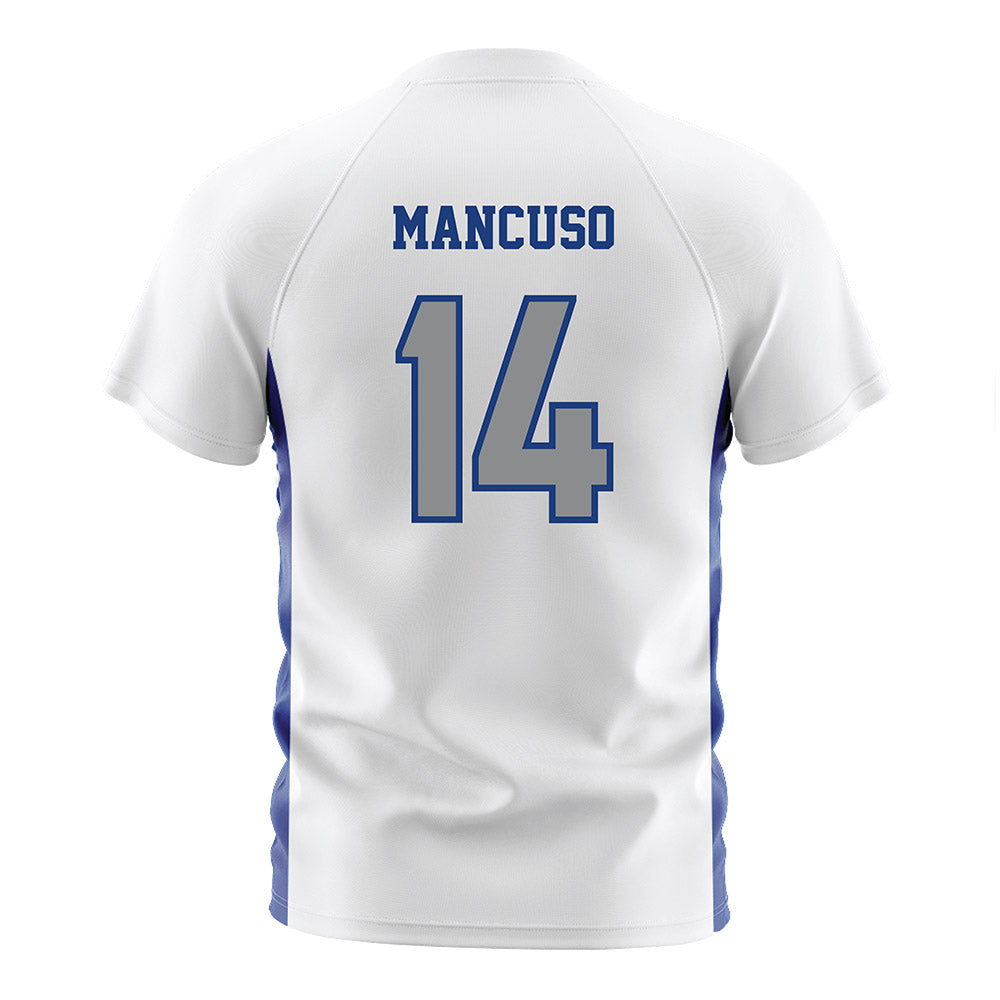 Memphis - NCAA Men's Soccer : Thomas Mancuso - White Soccer Jersey-1