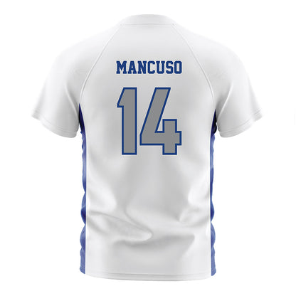 Memphis - NCAA Men's Soccer : Thomas Mancuso - White Soccer Jersey-1