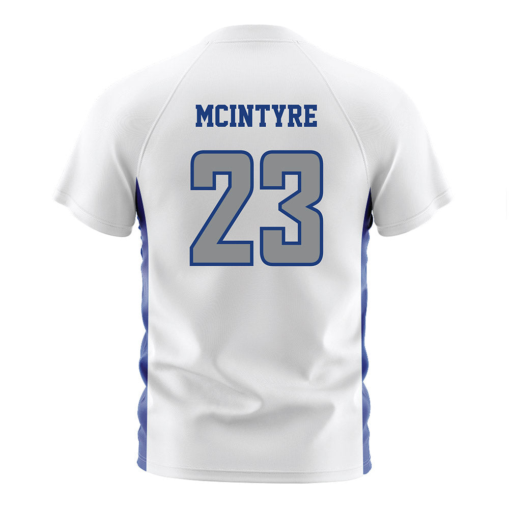 Memphis - NCAA Men's Soccer : Arlo Mcintyre - White Soccer Jersey-1