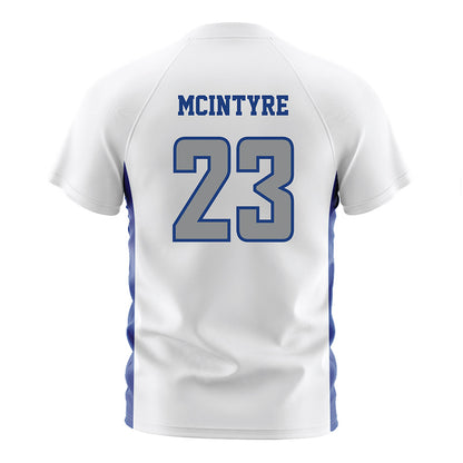 Memphis - NCAA Men's Soccer : Arlo Mcintyre - White Soccer Jersey-1