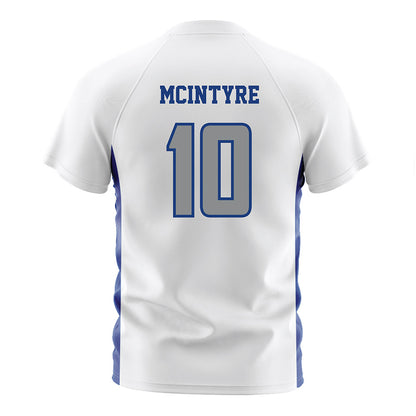 Memphis - NCAA Men's Soccer : Eben McIntyre - White Soccer Jersey-1