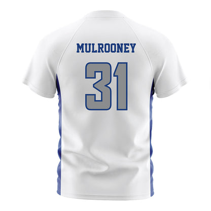 Memphis - NCAA Men's Soccer : Benjamin Mulrooney - White Soccer Jersey-1